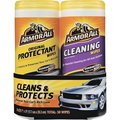 Armor All Combo Original Protectant and Cleaning Wipes, Citrus, Leather, Woody, 25Wipes 18779